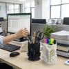Unique 3D Printed Pen Holder Creative Desk Organizer Cool Art Storage Decor  Desktop Ornament