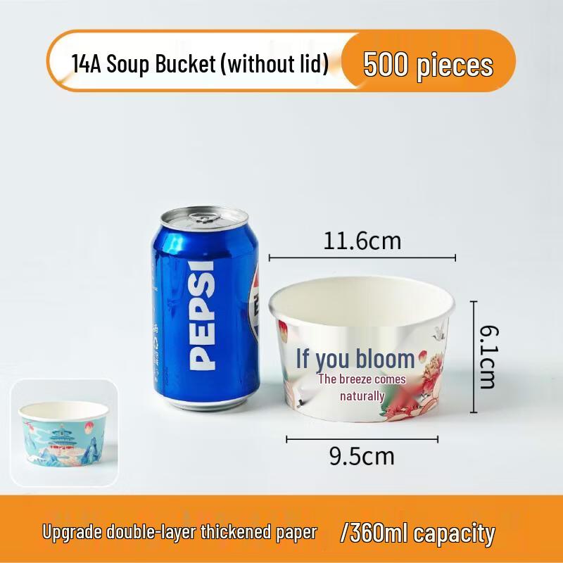 

Eco-Friendly Disposable Takeaway Soup Containers