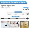7 In 1 Kitchen Bathroom Cleaning Tools Wireless Electric Cleaning Brush White Window Wall Cleaner Electric Turbo Scrub Brush Rotating Scrubber