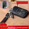 Xiongbing Schlüsselanhänger-Set für Toyota: Modifizierter Leder Ein-Knopf-Start Schlüsselanhänger