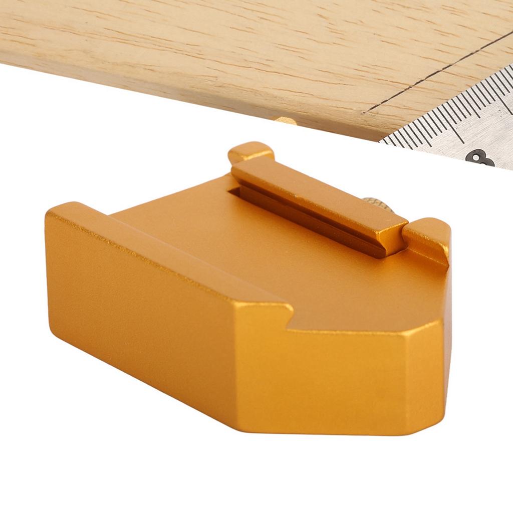 Aluminum Alloy 45 Degrees Angle Line Caliber Ruler Locator Ruler Block Gauge