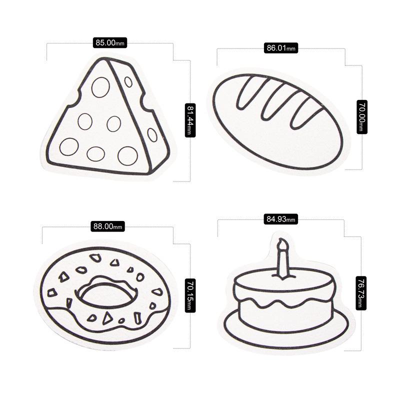 4Pcs Diy Drawing Art Educational Craft Sponge Canvas Board Handicraft Toy 3D Magic Puffy Foam Texture Painting Paper For Kids