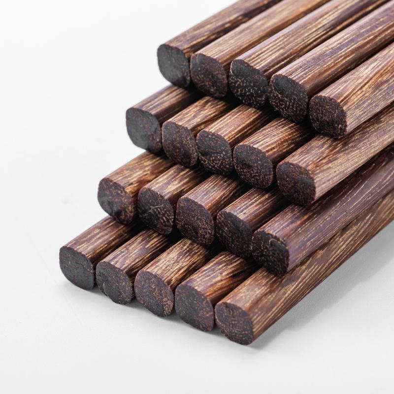 Chinese Chopsticks Reusable Japanese Sushi Chopsticks Household Healthy Chicken-wing Wood Tableware Chopsticks set