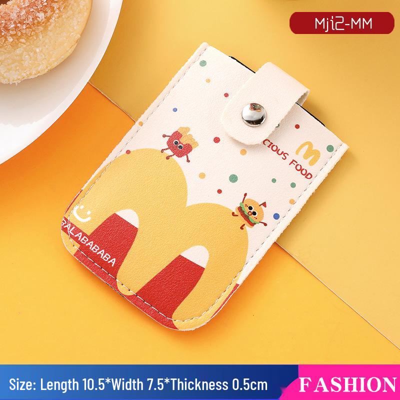 Stylish Multi-Slot Cartoon ID Card Holder - Large Capacity, Slim Design
