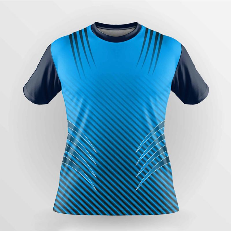 Mens quick drying T-shirt Women's badminton uniforms fitness running training clothes Breathable printed T-shirt Boys Sportswear