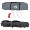 2 Person Camping Tent in Grey and Orange with Quick Release System