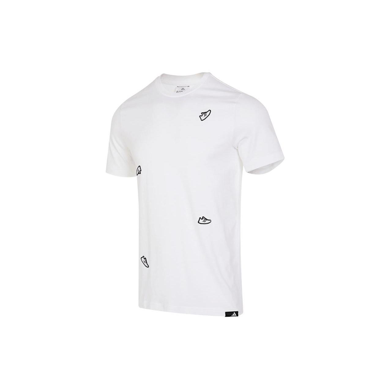 

New Adidas T Shirts Men White HY1334 XL