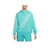 New Year Hoodie Loose Fit Women's Sports Sweatshirt Green