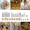 39 Pieces Wood Burning Tool Kit Pyrography Pen Adjustable Temperature from 200480 Celsius  for Beginners