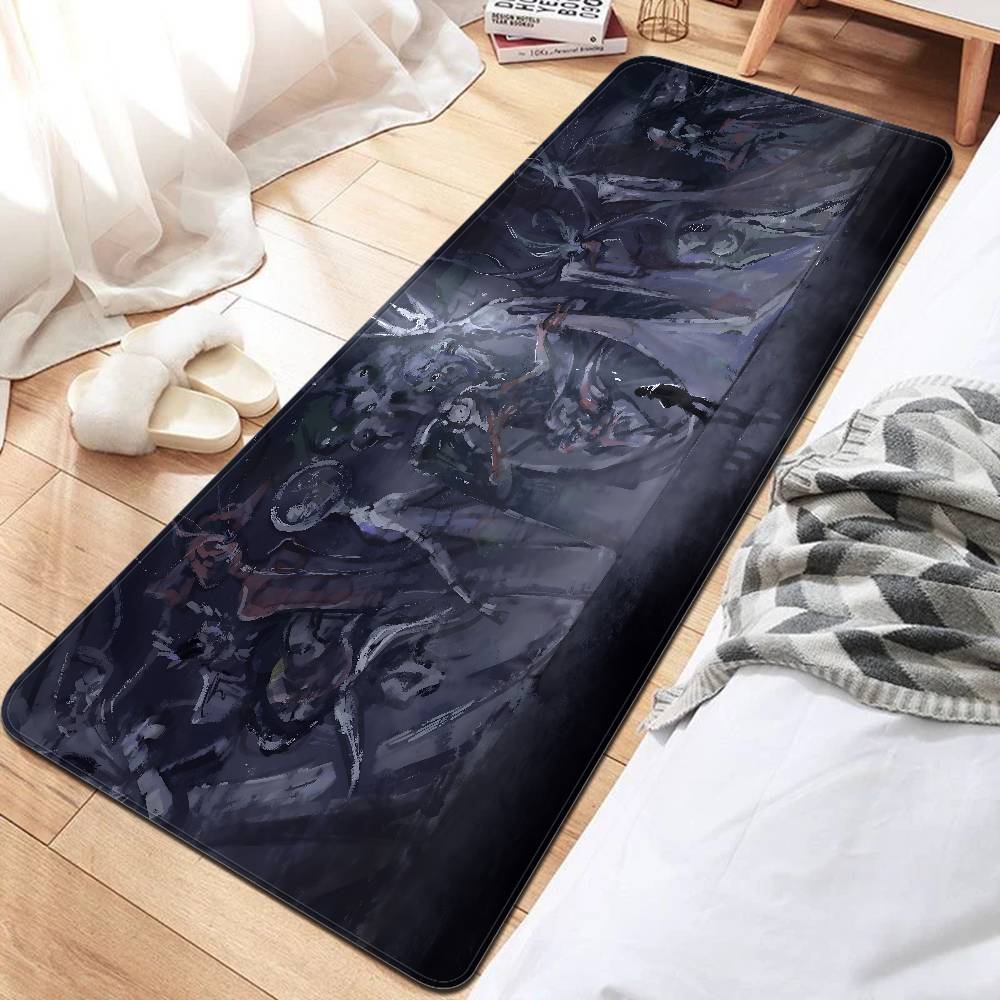 

D-Disco Elysium Floor Mat INS Style Soft Bedroom Floor House Laundry Room Mat Anti-skid Household Carpets 50x80cm