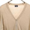 DRUMOHR Made In Italy Long Sleeve V-neck High Gauge Knit Cardigan 46 Men's Used