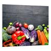 GLASPANEL FÜR DIE KÜCHE 65x60 Gemüse