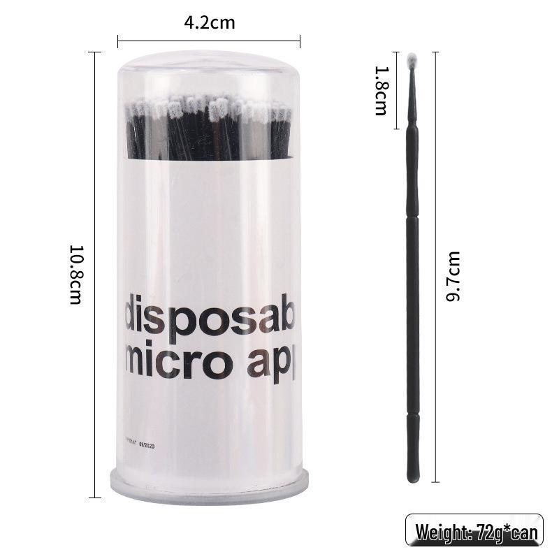Bamboo Stick Cotton Swabs for Eyelash Extensions, Microblading, & Eyeshadow Application
