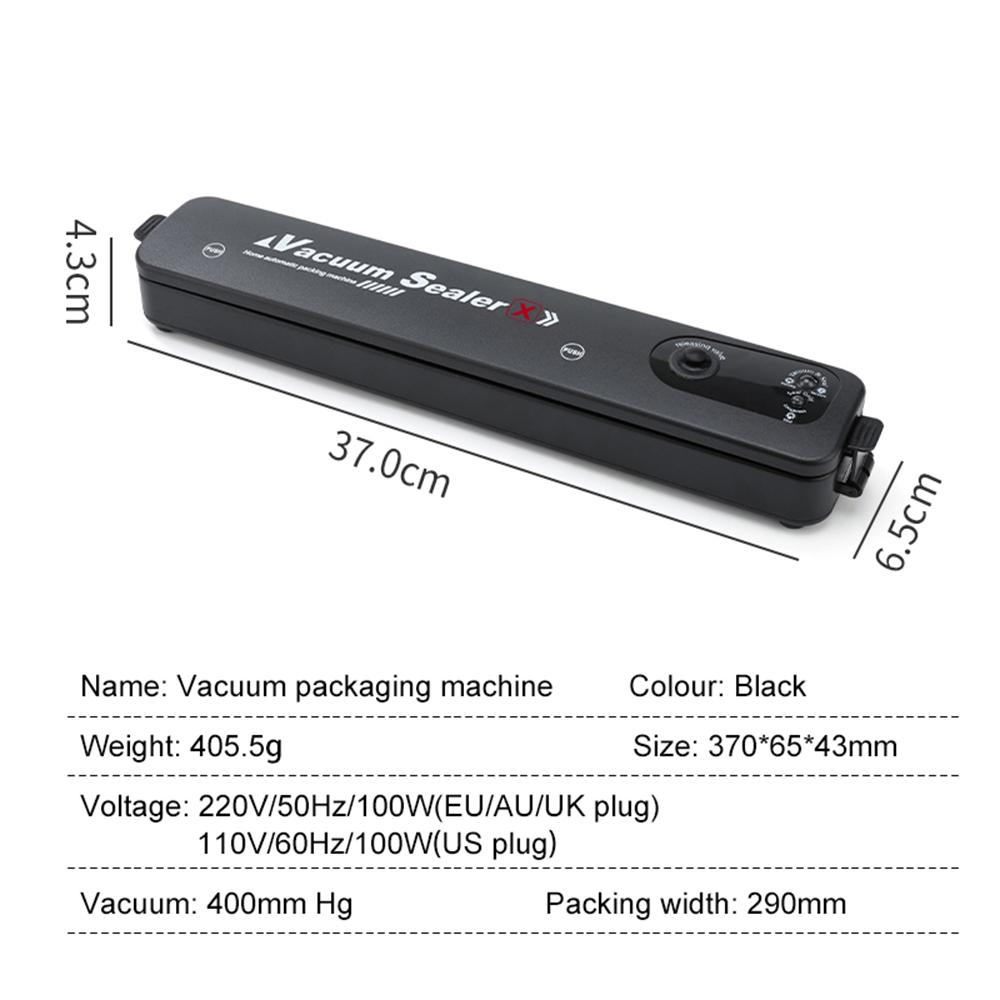 Miglior Sigillatore Sottovuoto per Alimenti 220V/110V Automatico Commerciale Domestico Macchina per Confezionamento Sigillatrice Sottovuoto per Alimenti