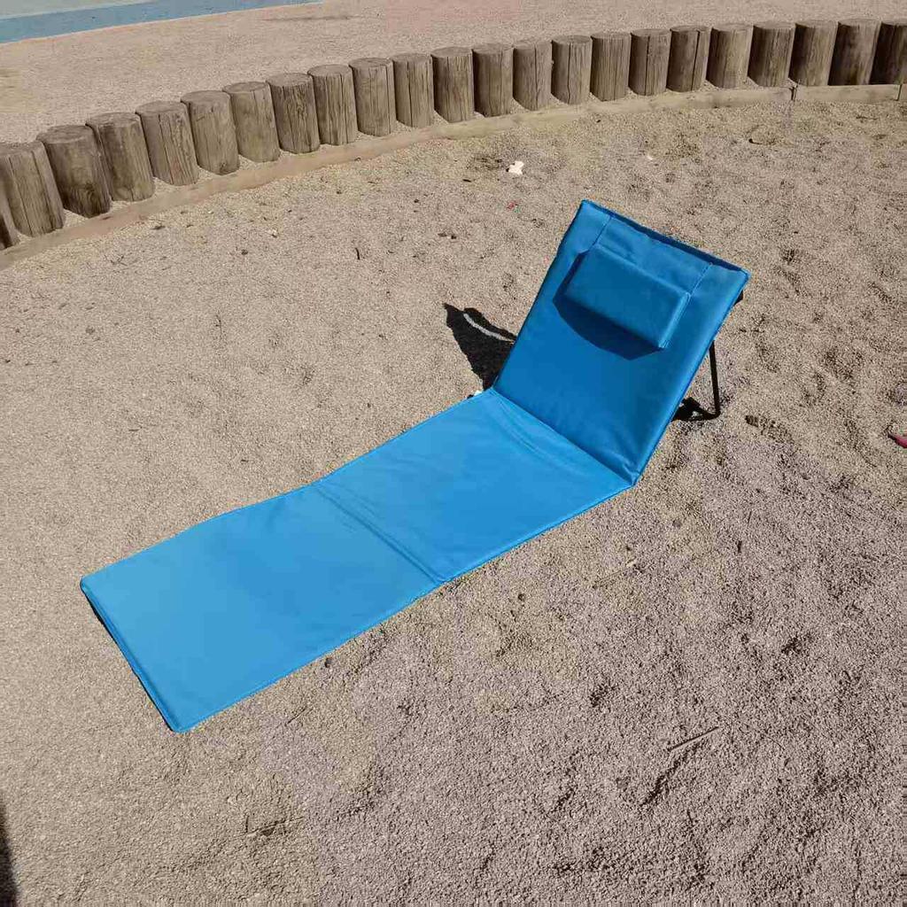A1R Venkovní přenosná skládací plážová podložka a lehátko pro sezení nebo ležení