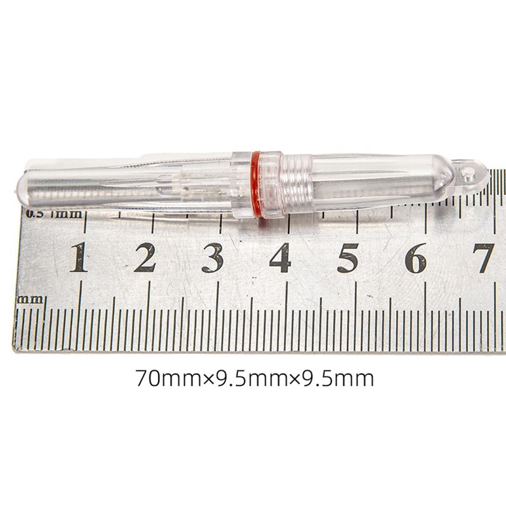 Elektronische Leuchtstäbe Nachtangeln Pose Rute Licht-Fischansammlung Glühlampe