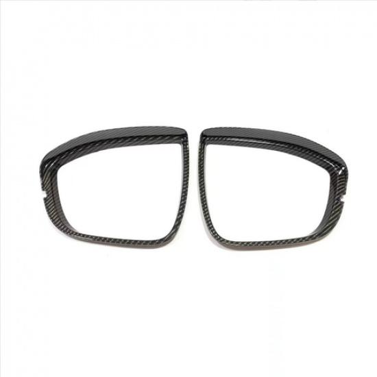 For NISSAN Murano 2025 Carbon Fiber Mirror Rain Eyebrow Trim
