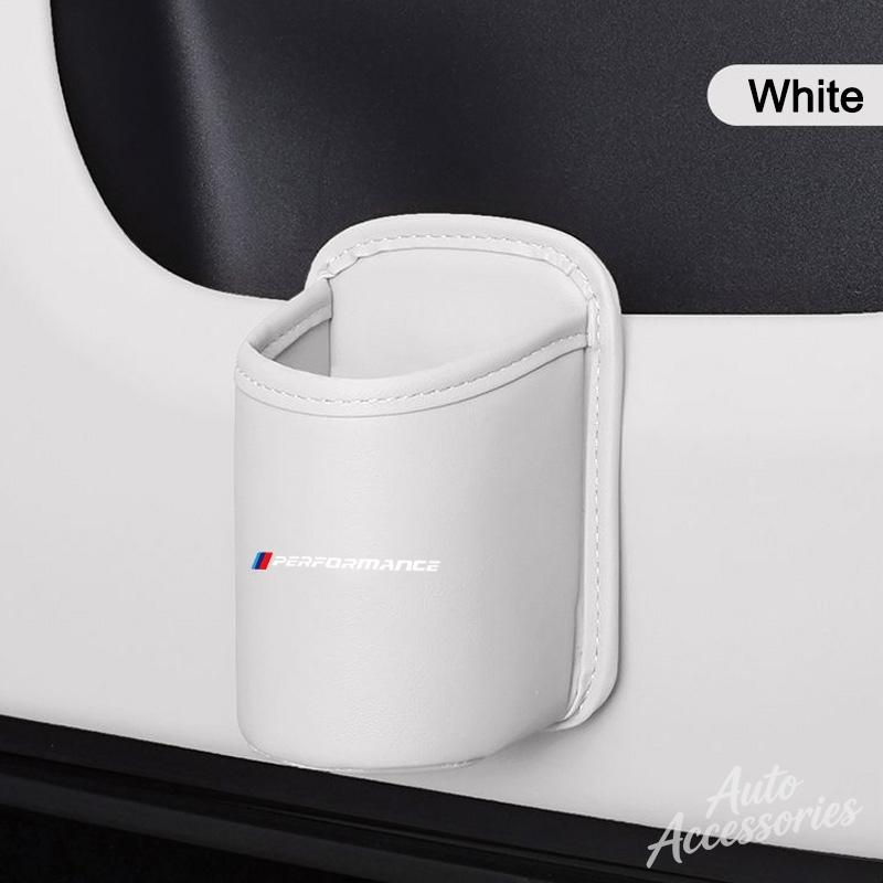 Leather Car Water Cup Box Back Seat Drink Rack Storage Auto Accessories For BMW F10 F20 F30 F40 F26 F31 F49 F86 M3 M5 X3 Sticker