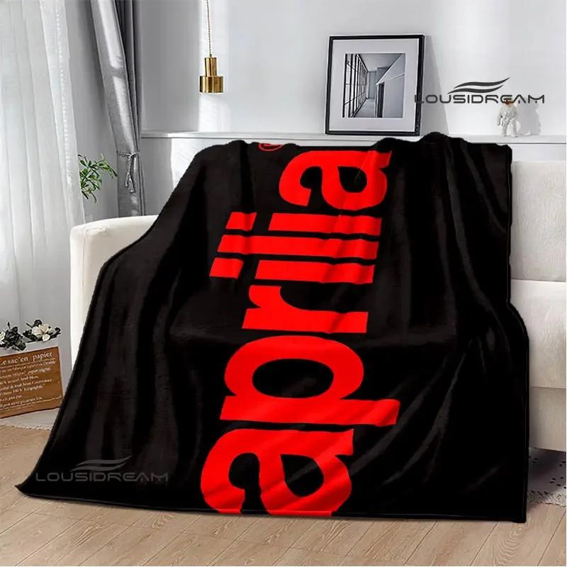 

Aprilia Motorcycle Logo Printed Blankets Fashion Warm Blanket Soft And Comfortable Blanket Home Travel Blankets Birthday Gift 75x90cm