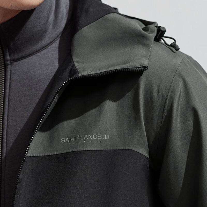 Baoxiniao Men's Casual Loose Hooded Lightweight Outdoor Jacket