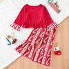 Kids' Long-Sleeve Top Set - Casual, Stylish & Versatile Children's Outfit