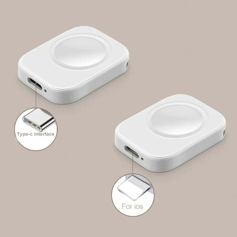 Fast Magnetic Wireless Charger for Apple Watch, Compatible with Series 9/8/7/6/5/SE/Ultra, Type C 8PIN Portable Dock