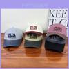 Streetwear Baseball Cap With Embroidered Letters For Men And Women Summer Sun Protection