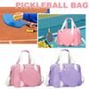 Nylon Pickleball Racket Shoulder Bag Large Capacity Pickleball Handbag  Outdoor Sports