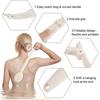 3 in 1 Bath Brush Foldable Long Handle for Shower Exfoliating Dry Skin Brushing