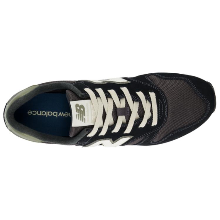 New Balance Nb 373 Mesh Leather Suede Comfortable Versatile Low-Top Lifestyle Casual Shoes Unisex Sneaker Black ML373OM2