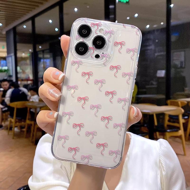 INS Y2K Bowknot Casing for Samsung Galaxy A56 5G A55 A35 A36 A15 A16 A26 A54 A52 A53 A14 A05 A05S A06 A25 A34 A35 A32 A50 Case