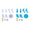 Resin Wind Chime Mold Music Note Silicone Mold for DIY Wind Chime Pendant Home Wall Ornametn Garden Hanging Decoration
