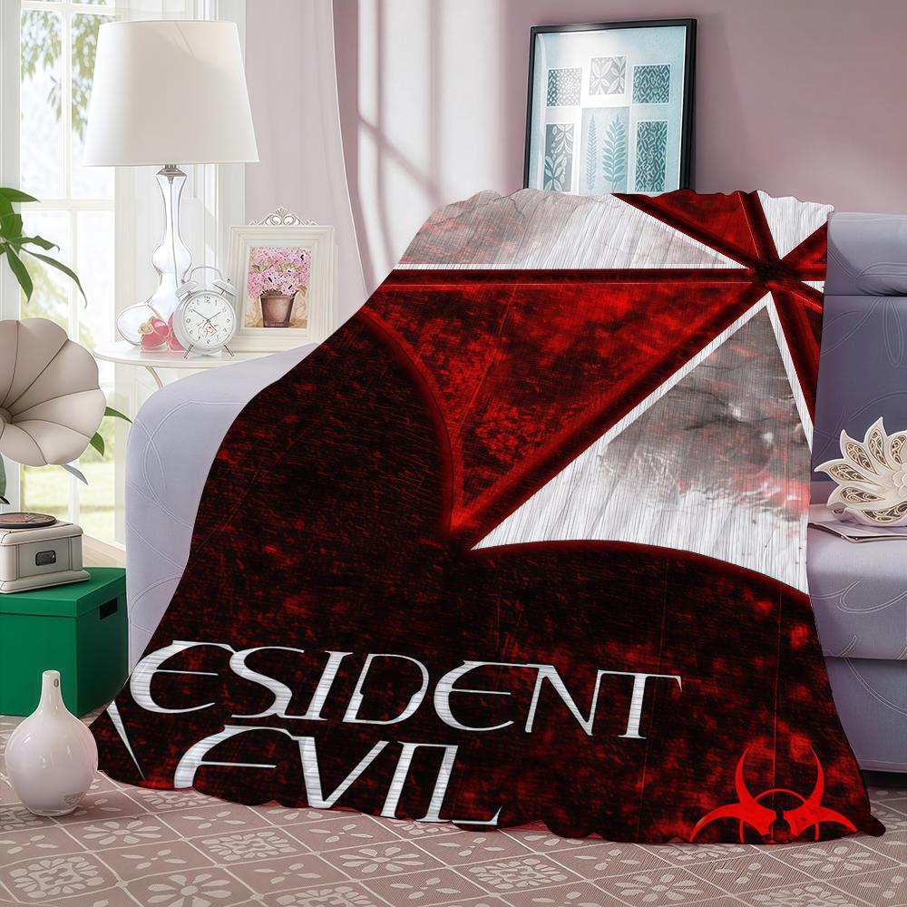 Adventure game R residents E evil Blanket For Sofa Office Bed Plane Travel Sleep Read Relax Camping Soft And Warm