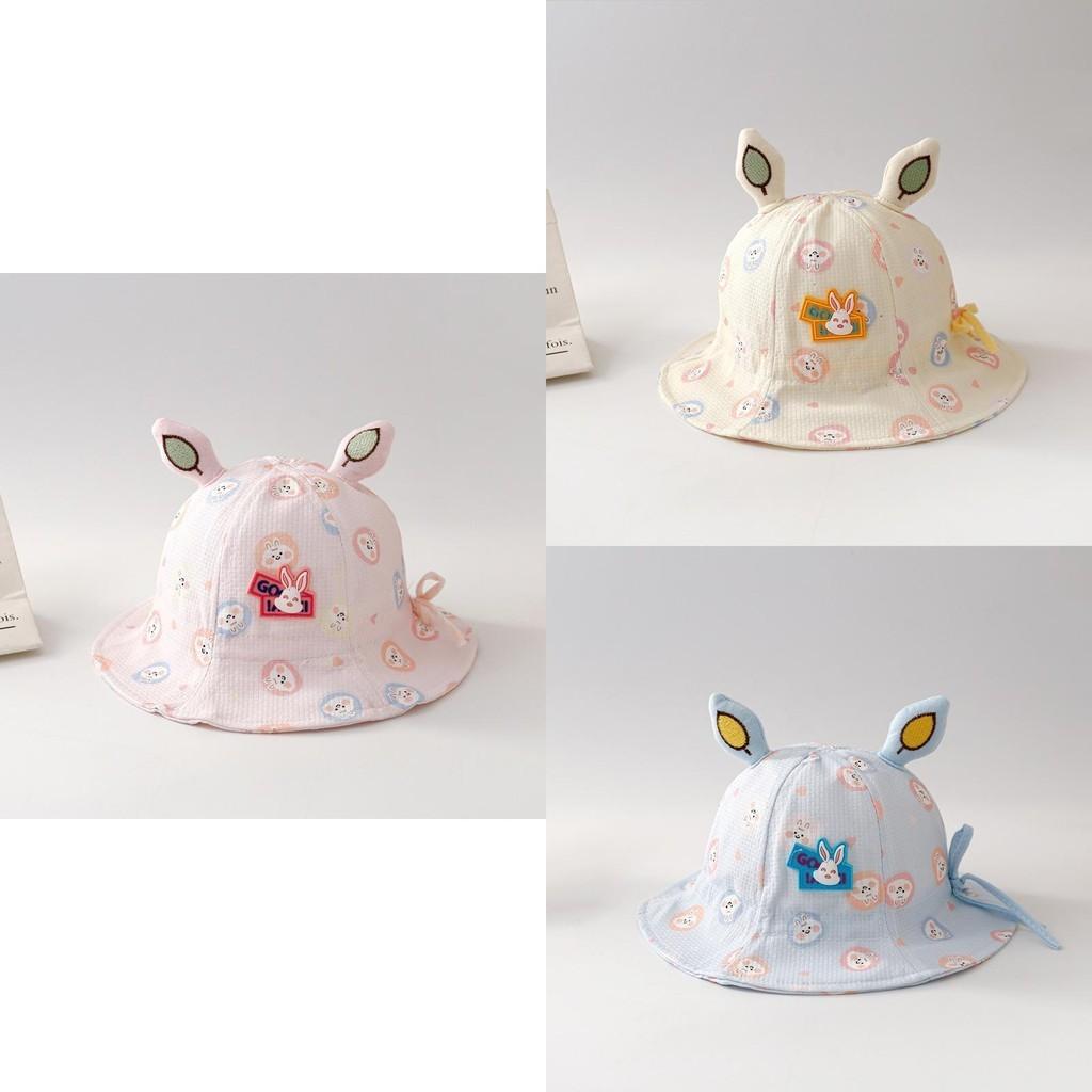 Cute Thin Newborn Baby Fisherman Hat Spring Autumn Sunshade Cap For Infant Toddler Boy Girl