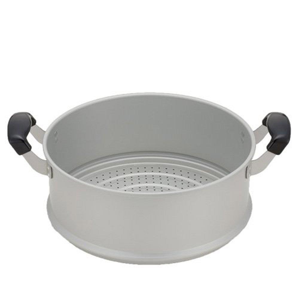 

Пароварка Hokuriku Aluminum, 30 см, Легкая, Анодированная Yuge Kiko , Сделано в Японии, Серебристая