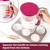 Dispenser per Impasto Pancake Separatore per Impasto Utensile da Cucina per Pancake Cupcake Waffle Muffin Impasto Crepe Torta Accessori per la Cottura