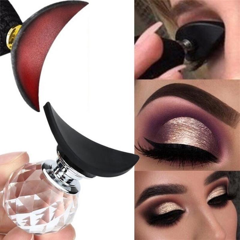 1 Pc Eyeshadow Cut Crease Makeup Crystal Lazy Silicon Eye Shadow Stamp