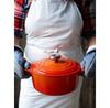 Чугунная жаровня Le Creuset Signature круглая 30 см духовка красная (21177300902430)