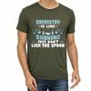 Soft Unisex Crew Neck Tshirt Vintage Chemistry Is Like Cooking Just Dont Lick The Spoon Trendy Unisex Tees Cheap Tshirt Black