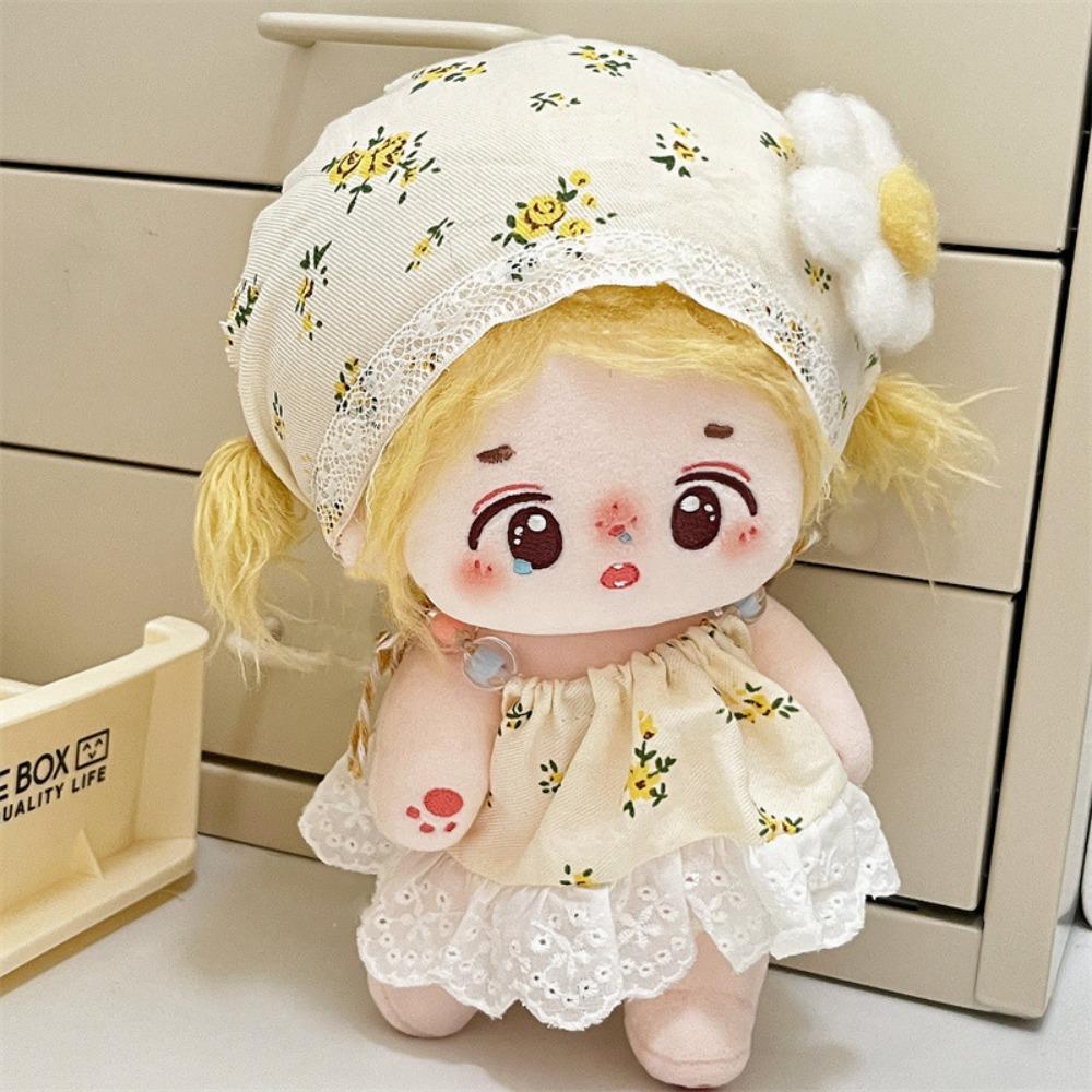 Cartoon 20cm Cotton Doll Doll Clothing Set BJD Dolls Accessories Doll Clothes Cosplay Props Gift Fairy Dress Children Toys