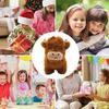 Fluffy Bull Highland Cow Legend Plushie Realistic Highland Cow Stuffed Plush Toy Cute Scottish Cattle Collectible for Kids & Adults
