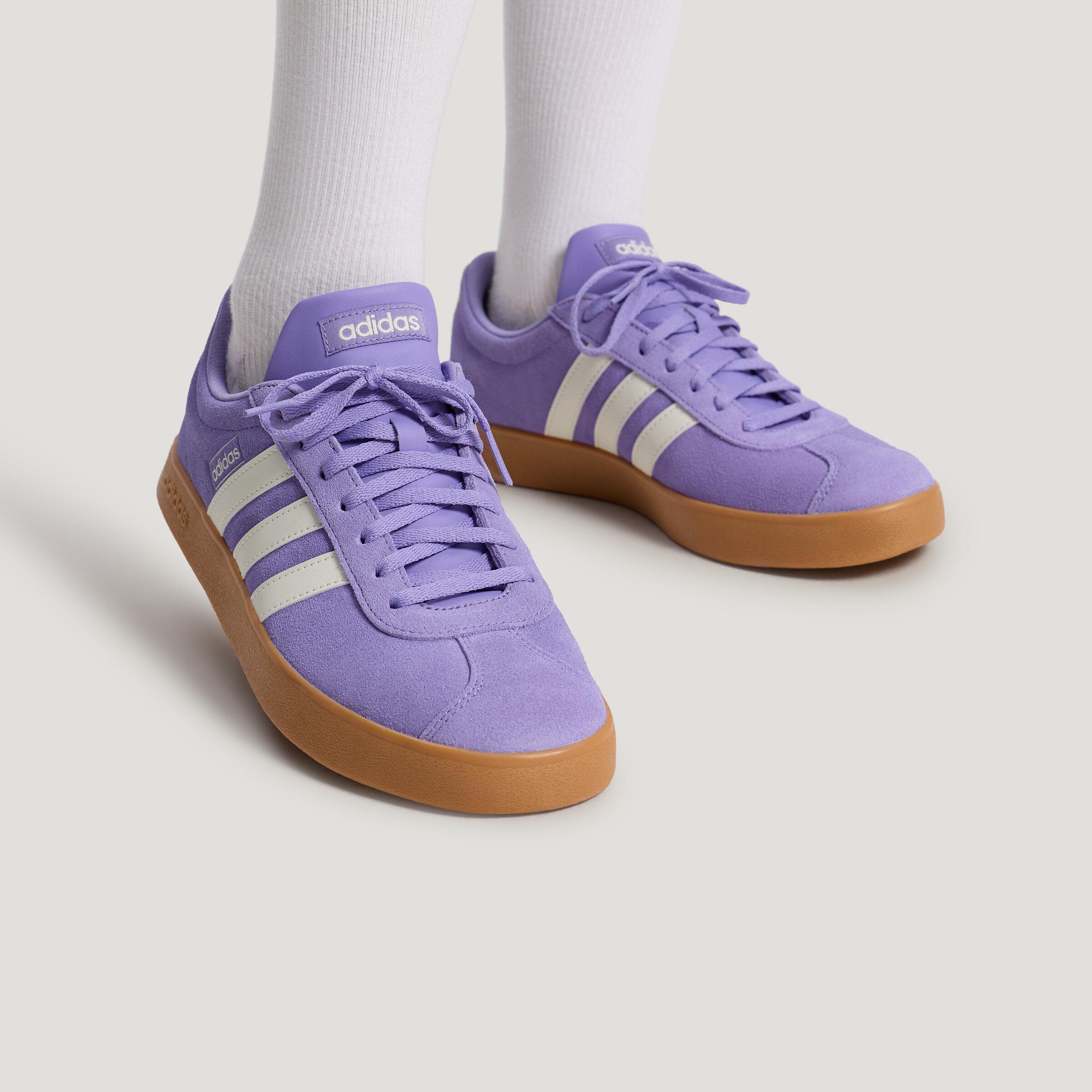 Adidas VL COURT 2.0 German Army Trainers Unisex Low Top Magical Light 40.5