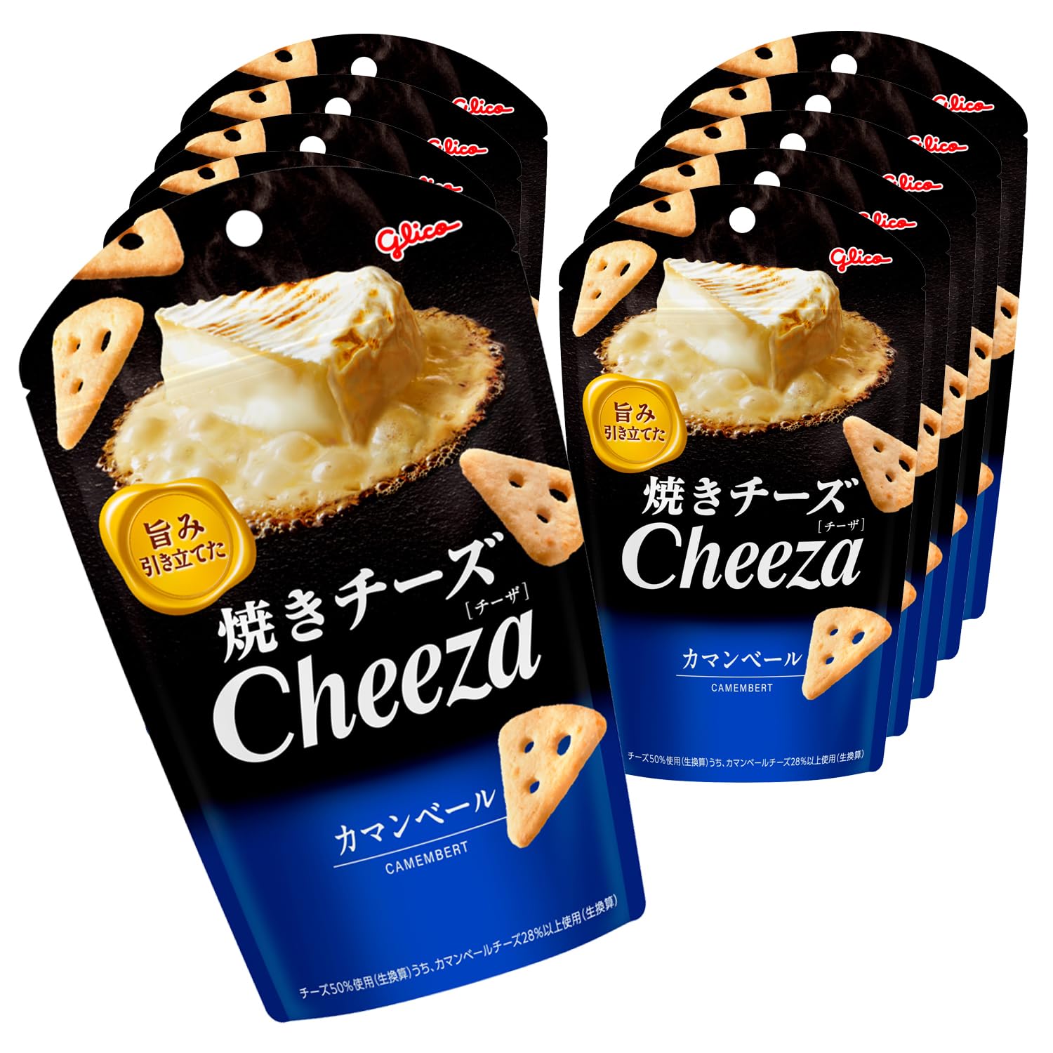 

Ezaki Glico Cheesa 32 г x 10 пакетиков (Камамбер)