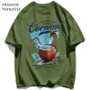 Pardise Beach Cocount Vacation Relax T Shirt Man AllNatch Basics TShirt Fashion Cotton Sportswear Unisex Summer Loose Clothing