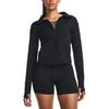 Under Armour Jednofarebná priliehavá bunda s vysokým golierom a dlhým rukávom Dámske bundy Čierna 1379157-001