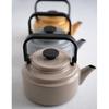 Nodahoro Kettle 2.0L Enamel Gas IH Compatible Made Japan Am Beige AM-20KBE