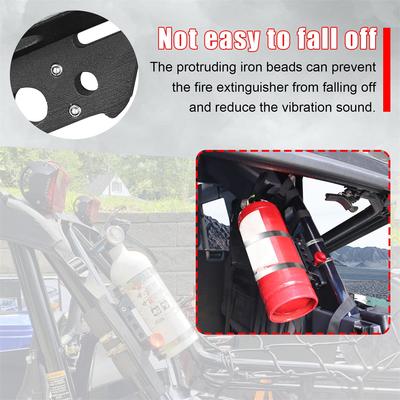 Quick Release Fire Extinguisher Mount Bracket Adjustable Holder For Jeep Utv Atv