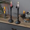 Style Decorative Gothic Candle Holder Made Of Resin For Charming Halloween Accents Home