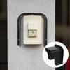 Metal Material Doorbell Cover Waterproof Design Outdoor Use Waterproof Cover Weather Shield Universal Fit Rain Cover