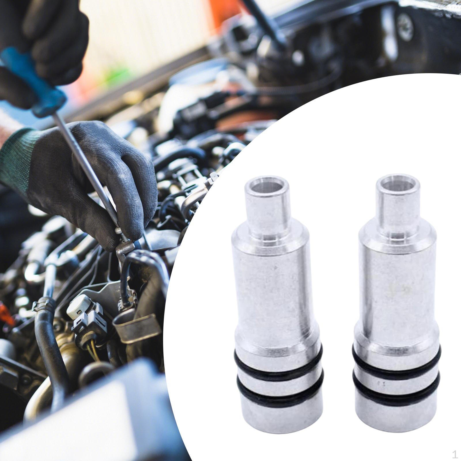 

2 шт. рукава топливных форсунок серебристые сменные 98109672 для Vauxhall